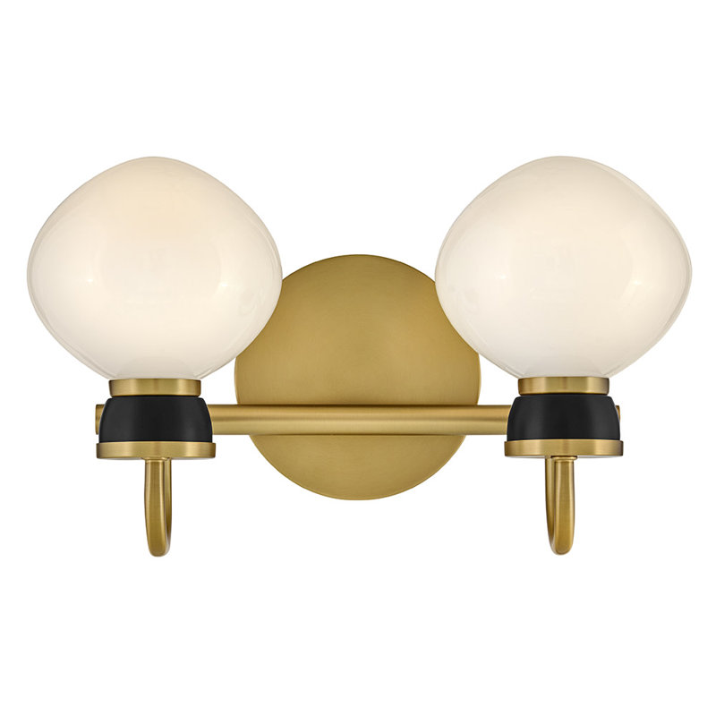 Lucy　0417 Birch Lane™ Lucy 2-Light Schoolhouse Bath Vanity Fixture